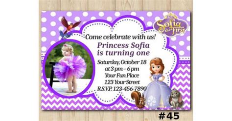 The floral birthday cakes are amazing!! Disney Sofia the First Birthday Invitation, Sofia the First Invitation Template