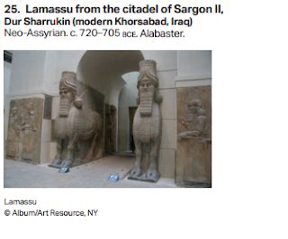 Ap Art History Lamassu From The Citadel Of Sargon Ii Dur