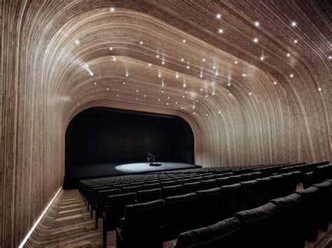Aqso Arquitectos Office Folded Auditorium Interior Design Acoustic