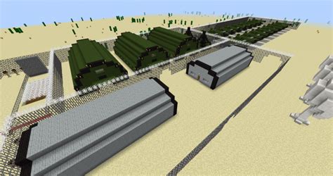 Military Base Minecraft Map