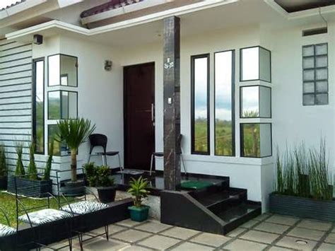 inspirasi teras cantik  rumah minimalis properti