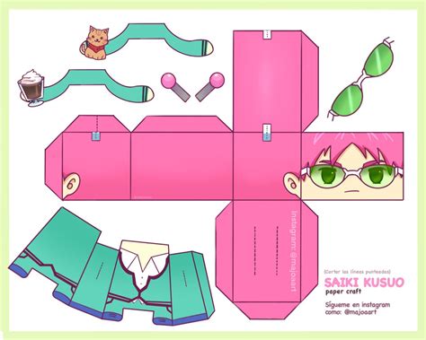 Anime Paper Anime Crafts Paper Doll Template