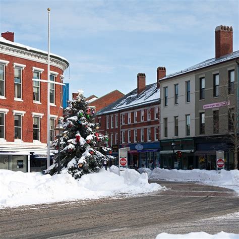 Portsmouth New Hampshire In Winter Photographs New England Today