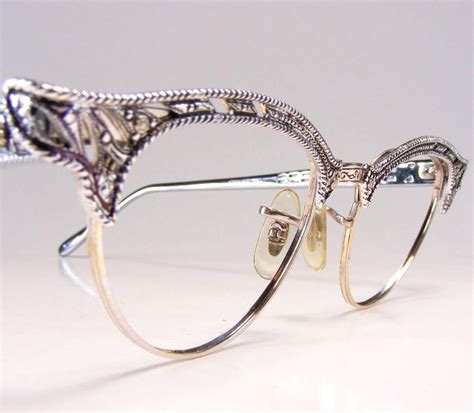Vintage Winged Glasses Fashion Eye Glasses Retro Glasses Frames Retro Glasses