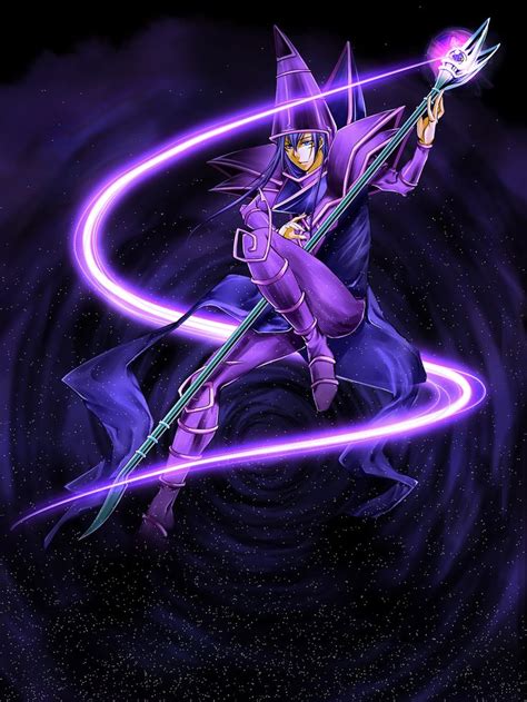 This Is The Coolest Pic Of The Dark Magician Ever Yugioh