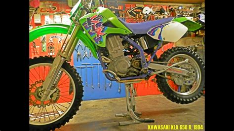This is the same manual motorcycle dealerships use to repair your bike. Kawasaki KLX 650 R, 1994 - YouTube