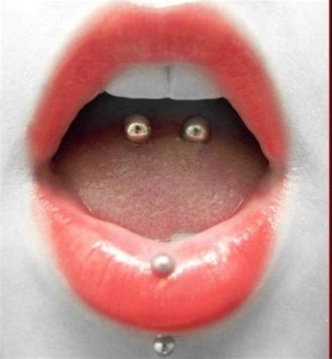 Tongue Piercings The Healing Process And Pictures Braces Metals And