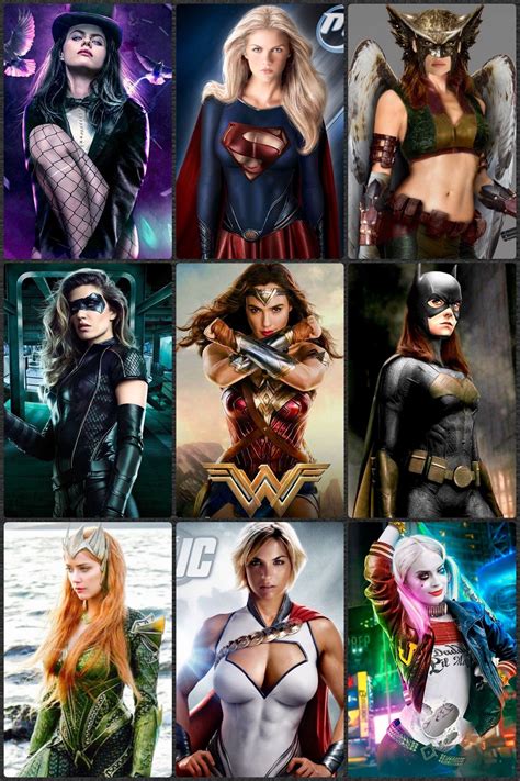 The Women Of Dc Dc Comics Girls Comics Girls Female Superhero