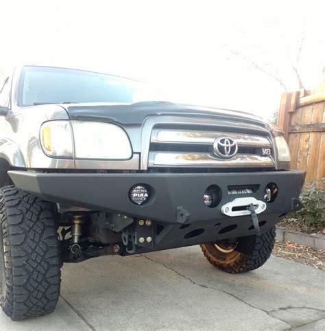 03 06 Tundra Stealth Front Plate Bumper Relentless Off Road Fabrication