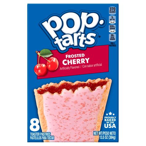 Pop Tarts Frosted Cherry Toaster Pastries 8 Count 13 5 Oz