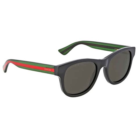 Gucci Gucci Green Square Polarized 52mm Sunglasses Gg0003s 006 52