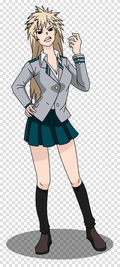 My Hero Academia Fan Art Uniform Anime Bakugou Transparent Background