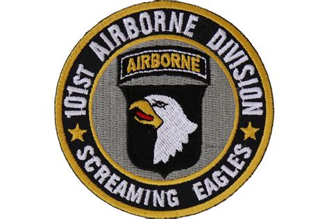 101st Airborne Division Patch Screaming Eagles Crest Badges Patches Rfeie