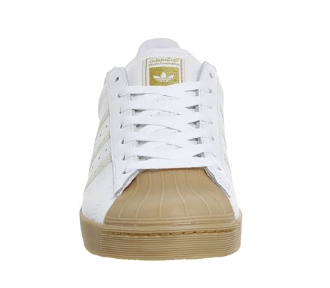 Adidas Superstar Vulc Adv White White Gum Unisex Sportschuhe