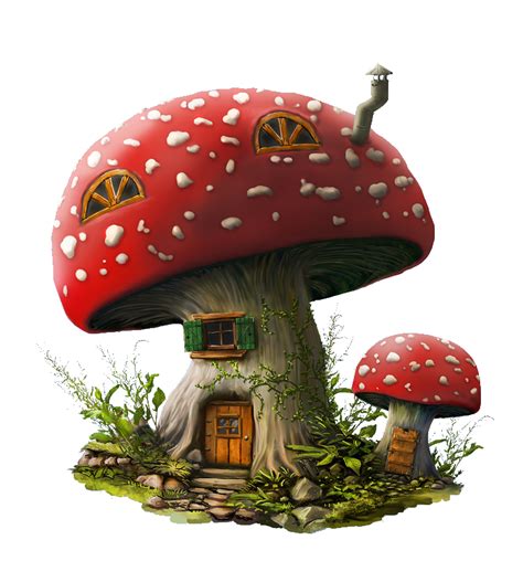 Forgetmenot Mushrooms Houses