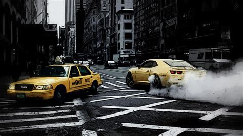 Hintergrundbilder 1920x1080 Px Auto New York City Straße Taxi