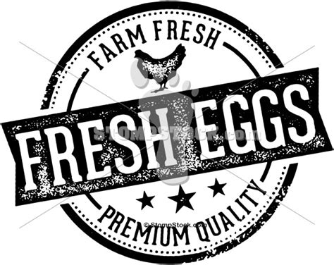 Farm Fresh Eggs Sign Stompstock Royalty Free Stock Vector Rubber Stamps