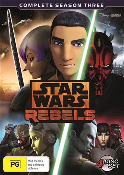 Buy Star Wars Rebels Season 3 On Dvd On Sale Now With Fast Shipping