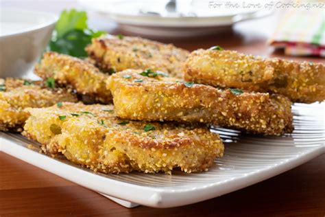 Fried Green Heirloom Tomatoes For The Love Of Cooking