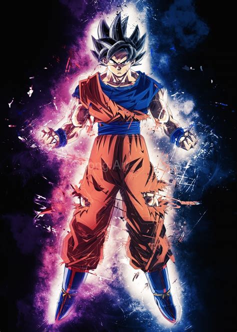 Goku Ultra Instinct Long Art