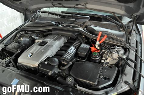 20' allows you to jump a car from behind (can. BMW E60 528i jump starting under hood terminal lead | Car Repair, & Performance | Fluid ...