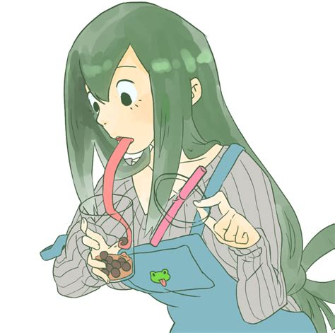 Anime Girl Bubble Tea