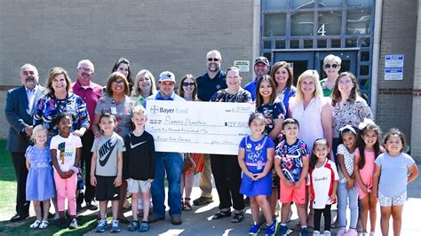 Bayer Fund Donates More Than 25000 Lubbock Elementary School Garden