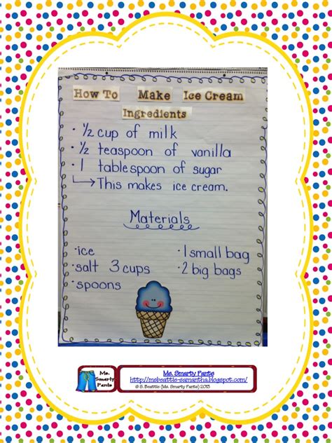 Fortunately, it's possible to make homemade whipped cream using milk — and even milk substitutes. Ms. Smarty Pants : How To Make Ice Cream Writing Common Core