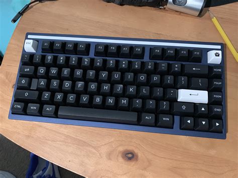 Finally Finished My First True Custom Mechanical Keyboard The Mode