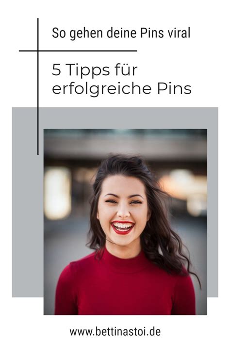 5 Tipps Für Erfolgreiche Pins Blog Themen Blog Starten Marketing