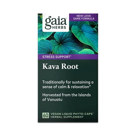 60 Ct Kava Kava Root By Gaia Herbs Thrive Market