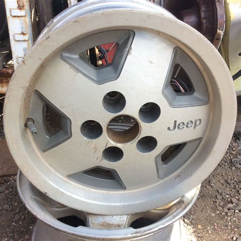 5 Spoke 15 Inch Wheel Jurassic Park Style Aluminum Rim 87 95 Yj