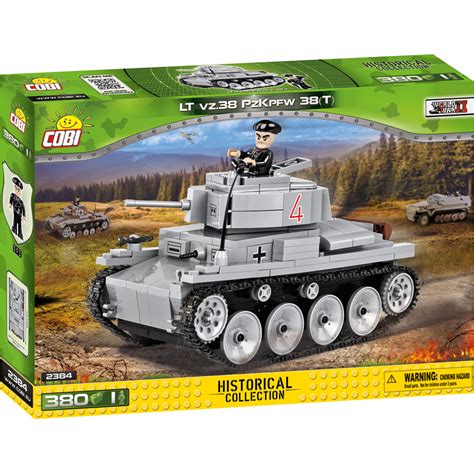 Cobi Toys Wwii Lt Vz38 Pzkpfw 38t German Panzer Tank Building Set