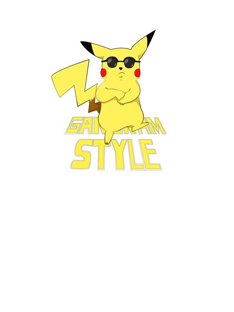 Gangnam Style Pikachu By Uncivilmouse On Deviantart