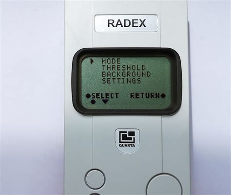 Geiger Counter Quarta Rad Radex RD1008 Expert Radiation Meter With