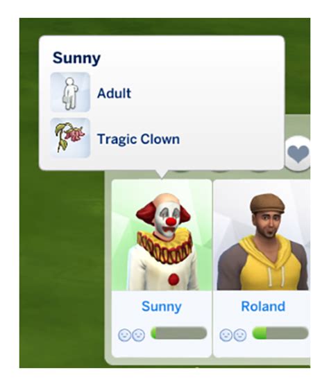 Mod The Sims Tragic Clown Overhaul