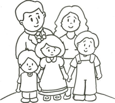 Desenhos De Família Para Colorir Qdb