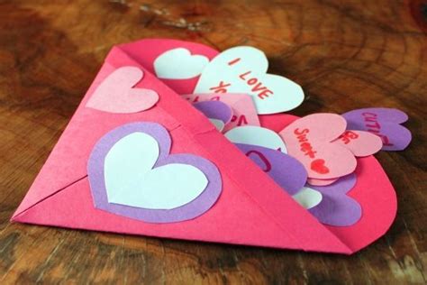 Construction Paper Valentines Day Cards