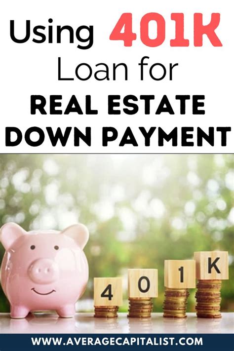 How To Use A 401k Loan For Real Estate Down Payment In 2021 Investing
