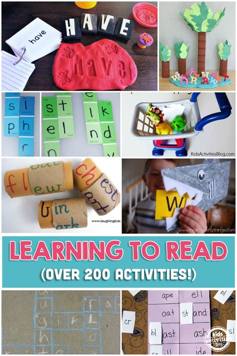 200 Learning To Read Activities