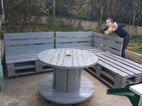 Banc de palette à partir de zéro. Épinglé sur Idée jardin