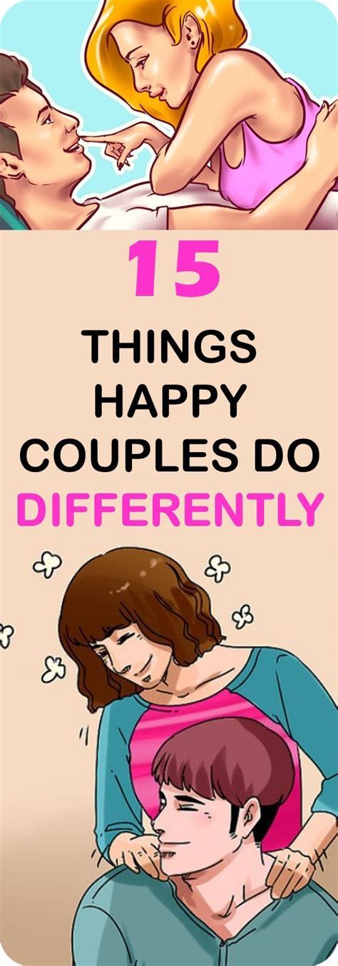 Health Infographic 15 Things Happy Couples Do Differently Your Number