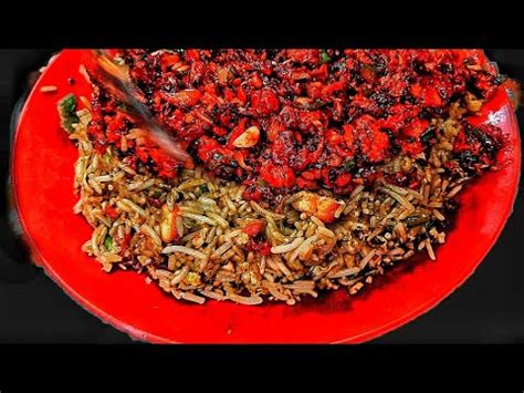 This chilli paneer gives restaurant style. chicken fried rice with gravy restaurant style: triple rice: Indian road side street food non ...