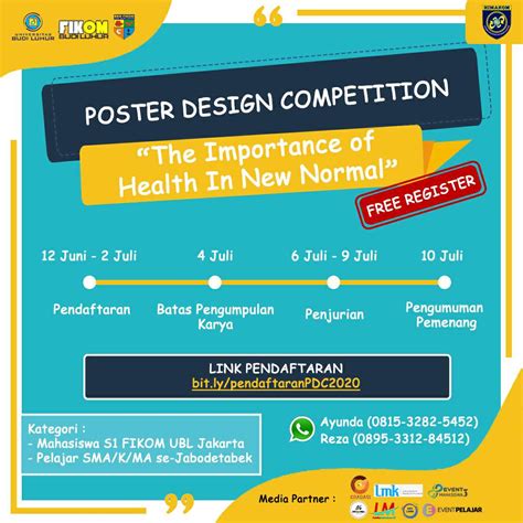 Poster Design Competition Event Pelajar