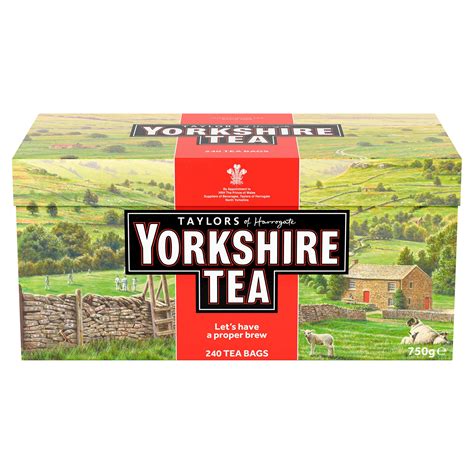 Yorkshire Tea 240 Tea Bags 750g Breakfast Tea Iceland Foods