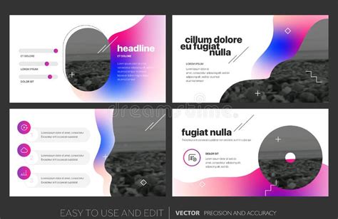 Creative Presentation Templates With Editable Design Elements And