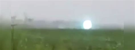 Rare Phenomenon Caught On Camera ‘ball Lightning In Novosibirsk The