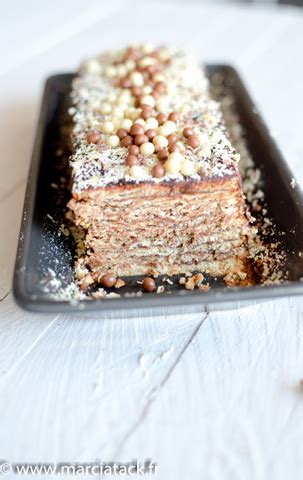 Gâteau Thé brun chocolat