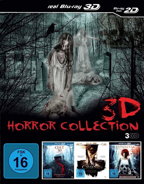 Horror Collection 3d Box Uk Dvd And Blu Ray