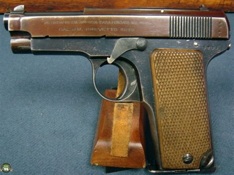 Sold Very Scarce Italian Army Ww1 Issue Beretta Model 1915 Pistol